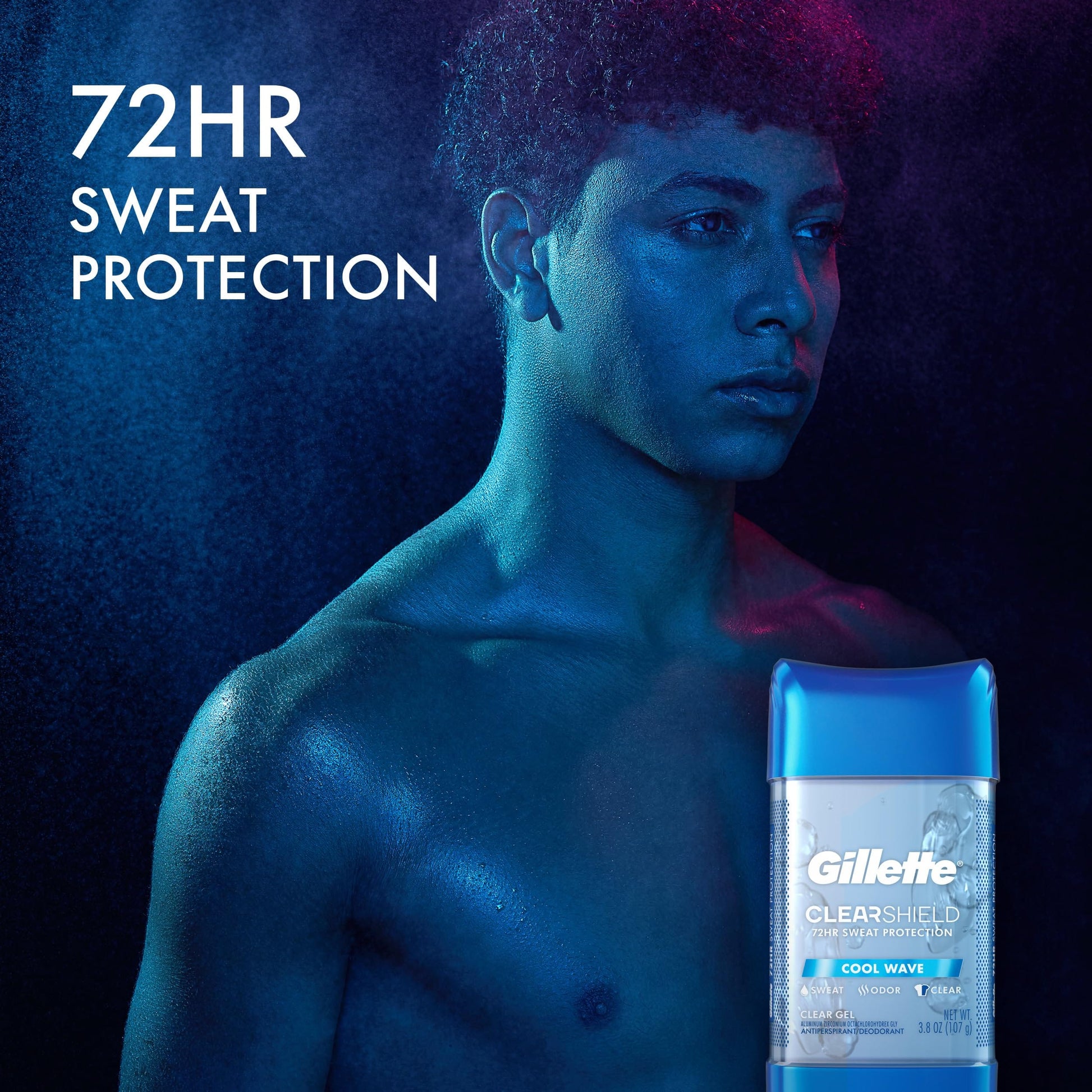 Gillette - Clearshield Cool Wave (108g)
