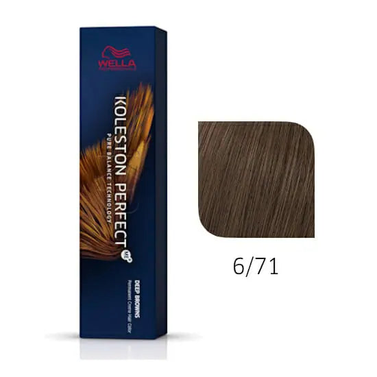 Wella Professionals - Koleston Perfect Dark Blonde Brown Ash (6/71) [60g]