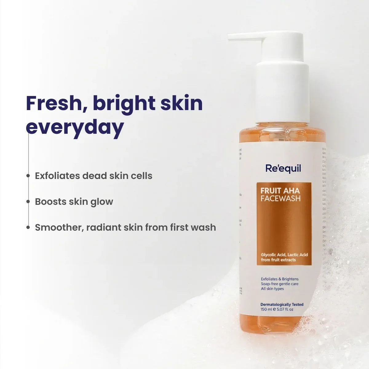 Re'equil - Fruit Aha Face Wash (150ML)