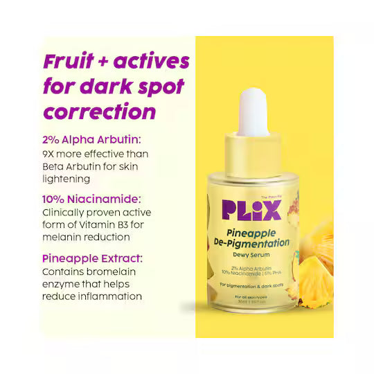 Plix - Pineapple De - Pigmentation Duo Dewy Serum & Juicy Cleanser