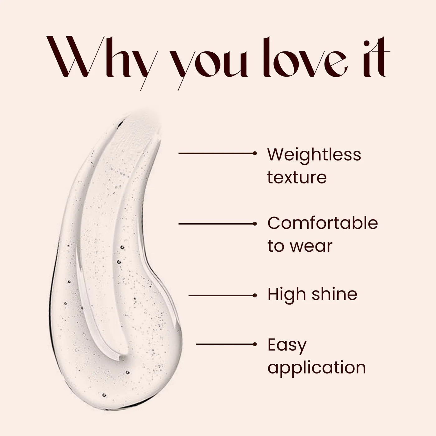 Mars - Clear Quartz Lip Gloss