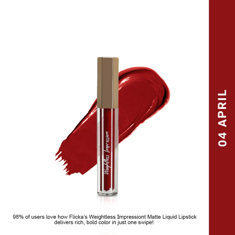 Flicka - Weightless Impression Matte Liquid Lipstick