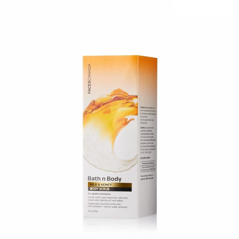 Faces Canada - Bath N Body Milk & Honey Body Scrub (150gm)