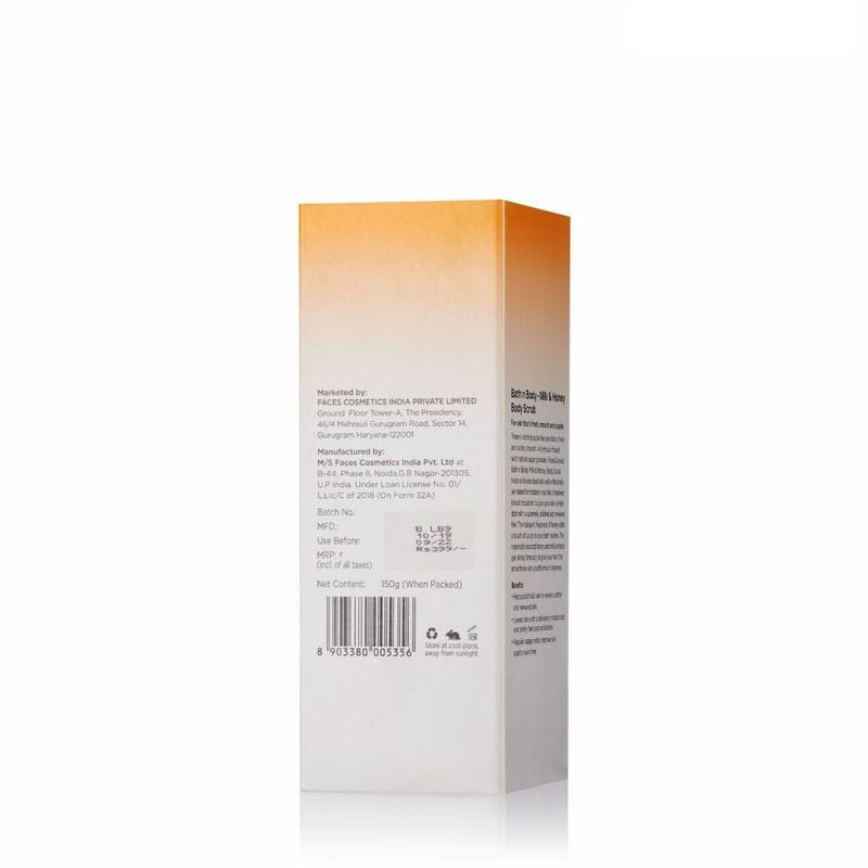 Faces Canada - Bath N Body Milk & Honey Body Scrub (150gm)