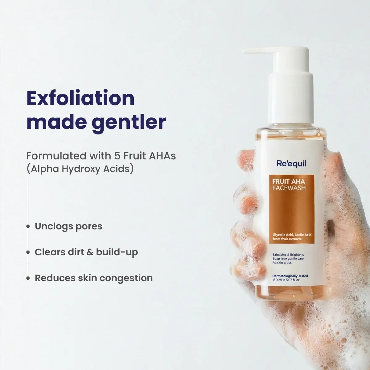 Re'equil - Fruit Aha Face Wash (150ML)
