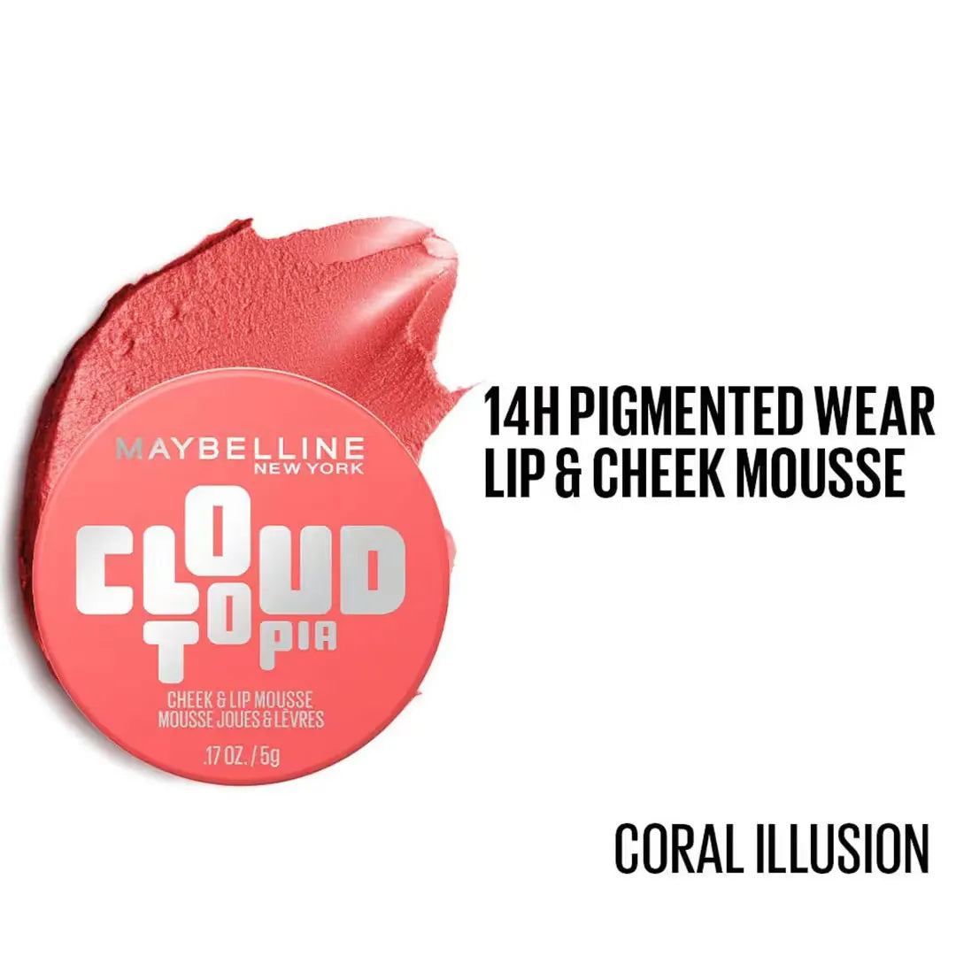 Maybelline Newyork – Cloud To Pia Cheek & Lip Mousse (5g)