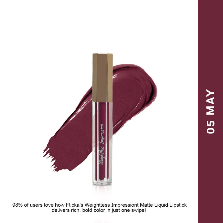Flicka - Weightless Impression Matte Liquid Lipstick