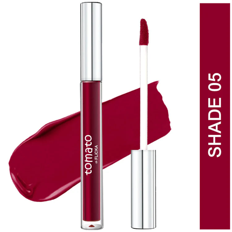 Flicka - Tomato Liquid Lipstick