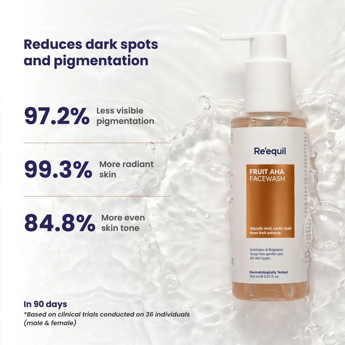Re'equil - Fruit Aha Face Wash (150ML)