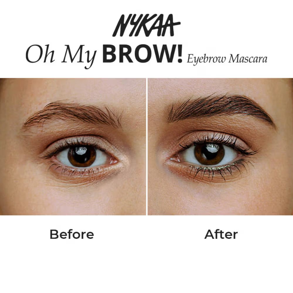 Nykaa - Oh My Brow Eyebrow Mascara Sirius Brown 01 (4.2ml)