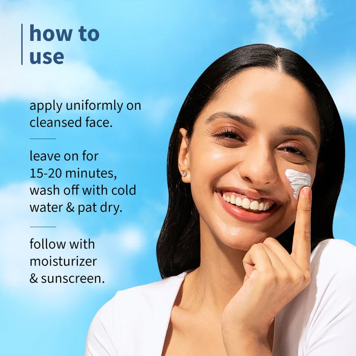 Plum - Rice Water & Niacinamide 5% Cloud Whip Face Mask (50g)