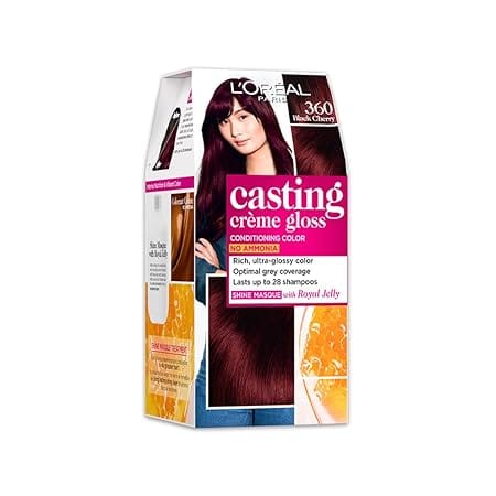 Loreal Paris - No Ammonia Casting Creme Gloss Conditioning Color [360 Black Cherry]