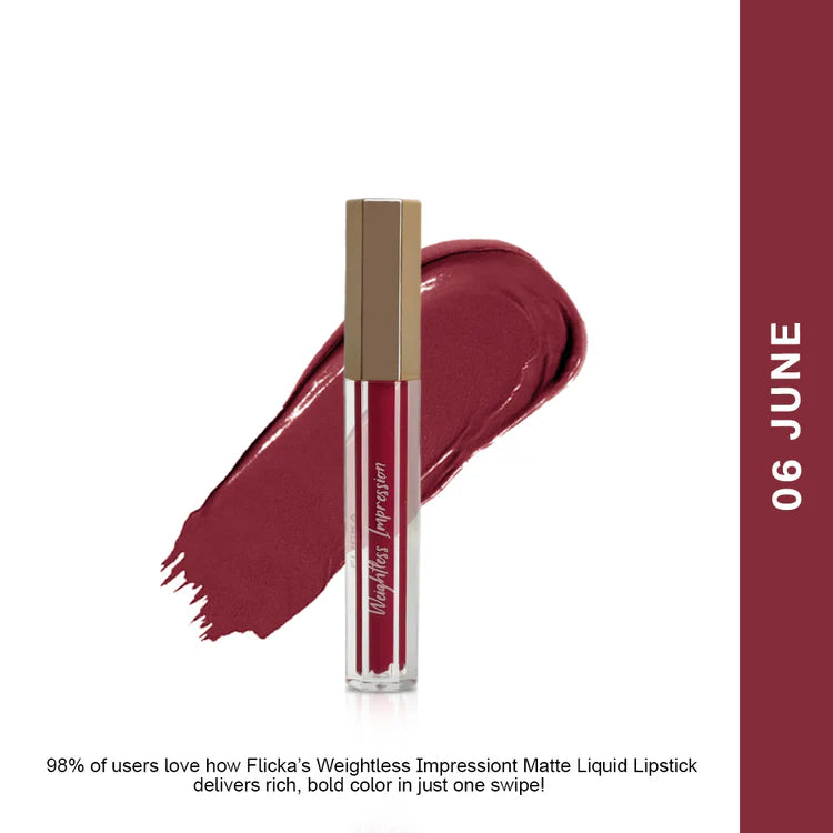 Flicka - Weightless Impression Matte Liquid Lipstick