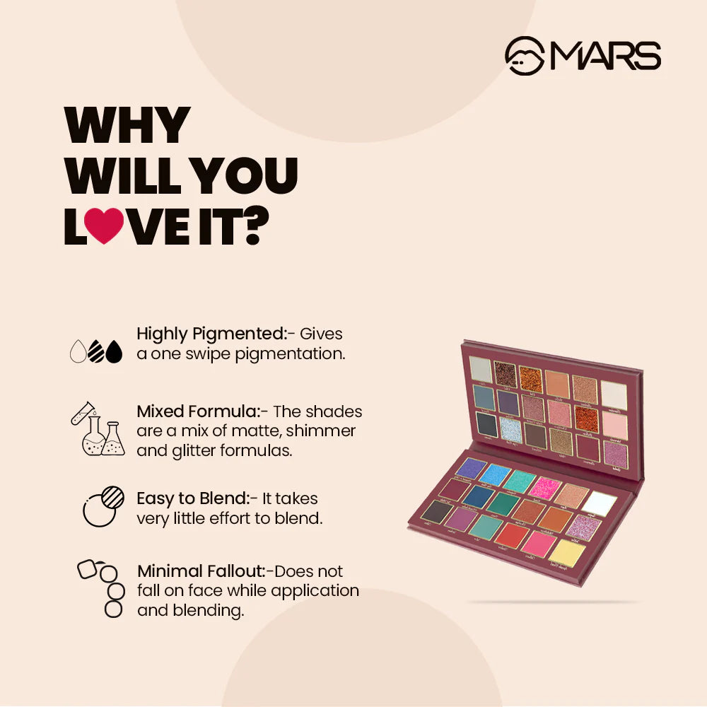 Mars - Jashan - e - Shringaar Eyeshadow Palette