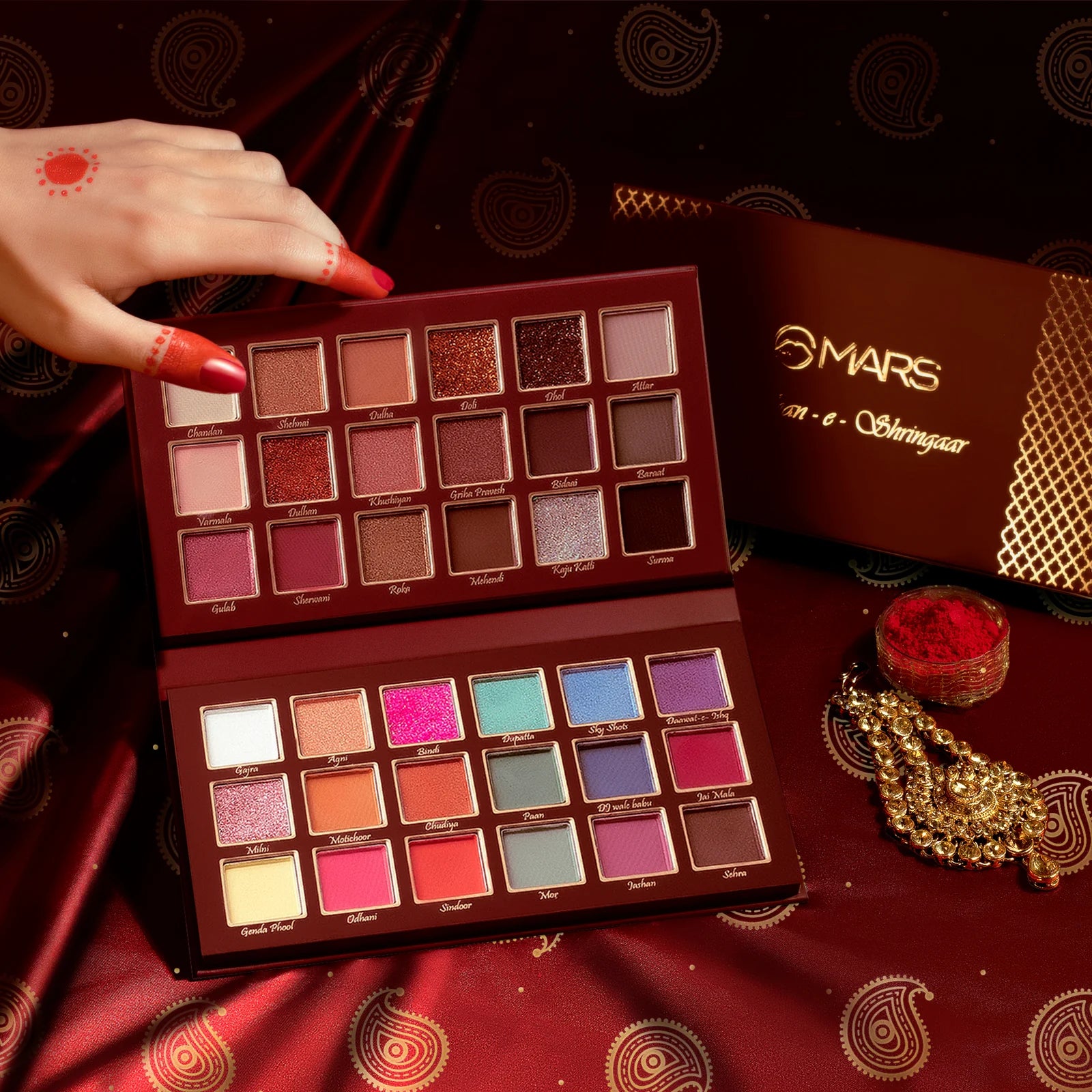 Mars - Jashan - e - Shringaar Eyeshadow Palette