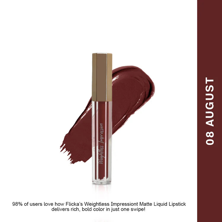 Flicka - Weightless Impression Matte Liquid Lipstick