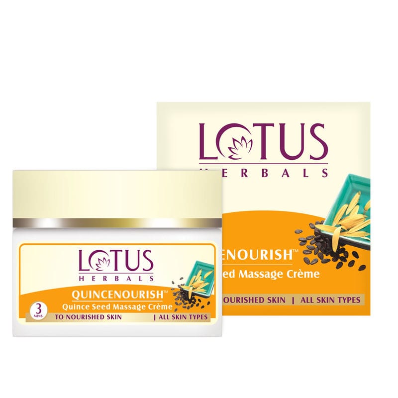 Lotus Herbal - Quincenourish Quince Seed Massage Crème (50g)