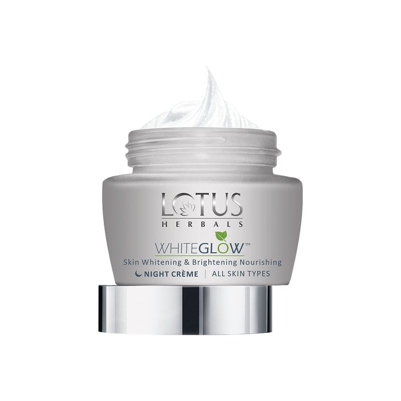 Lotus Herbals - WhiteGlow Skin Whitening & Brightening Nourishing Night Creme (60g)