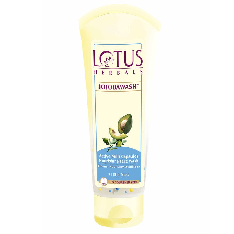 Lotus Herbals - Jojobawash Active Milli Capsules Nourishing Face Wash