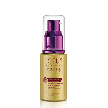 Lotus Herbals - YouthRx GinePlex Youth Activating Serum+Creme (30ml)