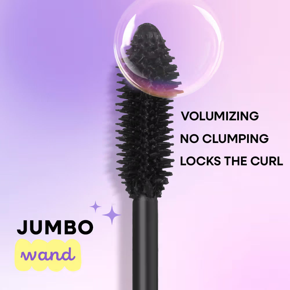Nykaa - Super Light Valumizing Peptide Mascara Super Black (9ml)