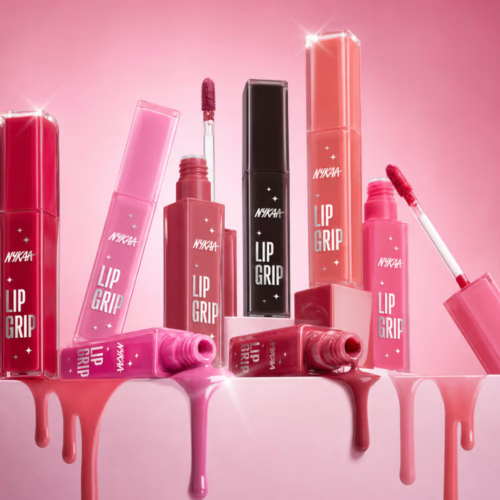 Nykaa - 16h Transfer Proof Long Stay Lip Grip Gloss Lock Liquid Lipstick (2ml)