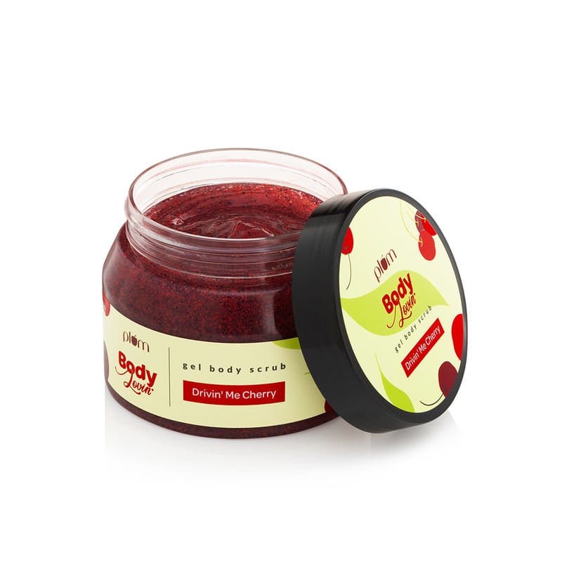 Plum BodyLovin' Drivin' Me Cherry Gel Body Scrub (200gm)