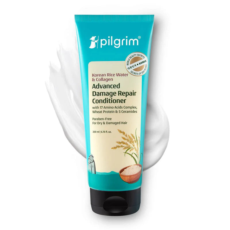 Pilgrim - Korean Rice Water & Collagen Advanced Damage Repair Conditioner (200ml)