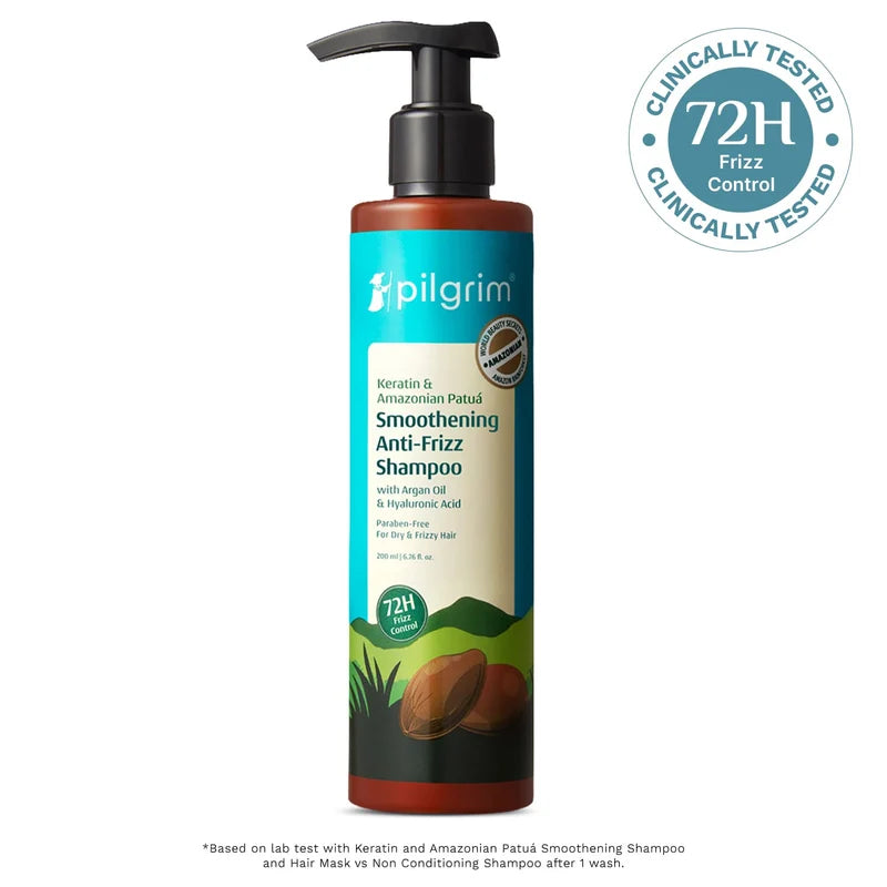 Pilgrim - Keratin & Amazonia Patua Smoothening Shampoo (200ml)