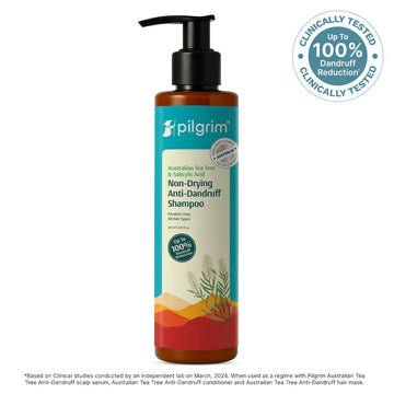 Pilgrim - Australian Tea Tree Non-Drying Anti-Dandruff Shampoo (200ml)