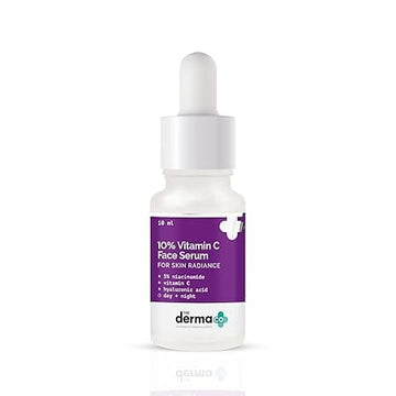 Derma Co - 10% Vitamin C Face Serum with 5% Niacinamide & Hyaluronic Acid (10ml)