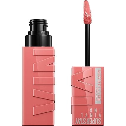 MaybellineNew York Liquid Lipstick, Shine Finish, SuperStay Vinyl Ink(International Series)