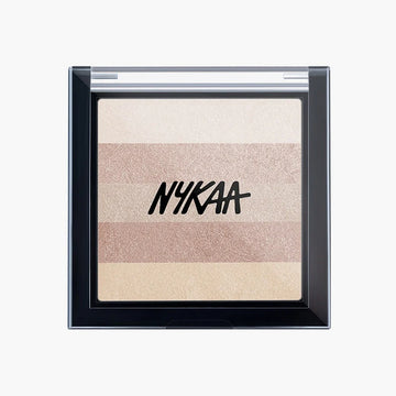 Nykaa - Glow Goals Shimmer Brick Highlighter (7.5g)