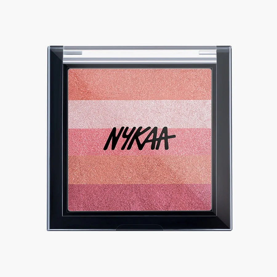 Nykaa - Glow Goals Shimmer Brick Highlighter (7.5g)
