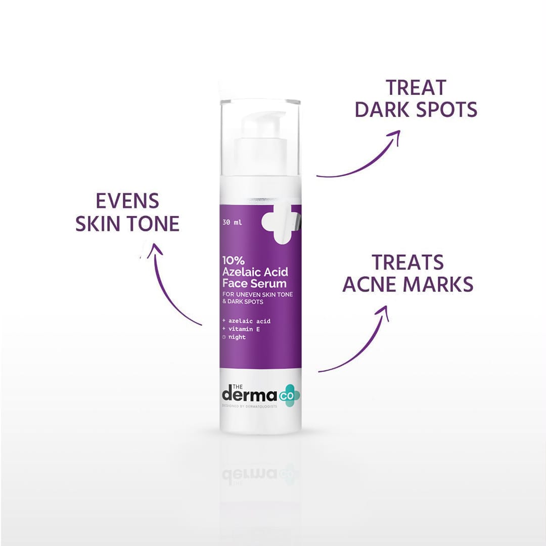 The Derma - 10% Azelaic Acid Face Serum (30mL)