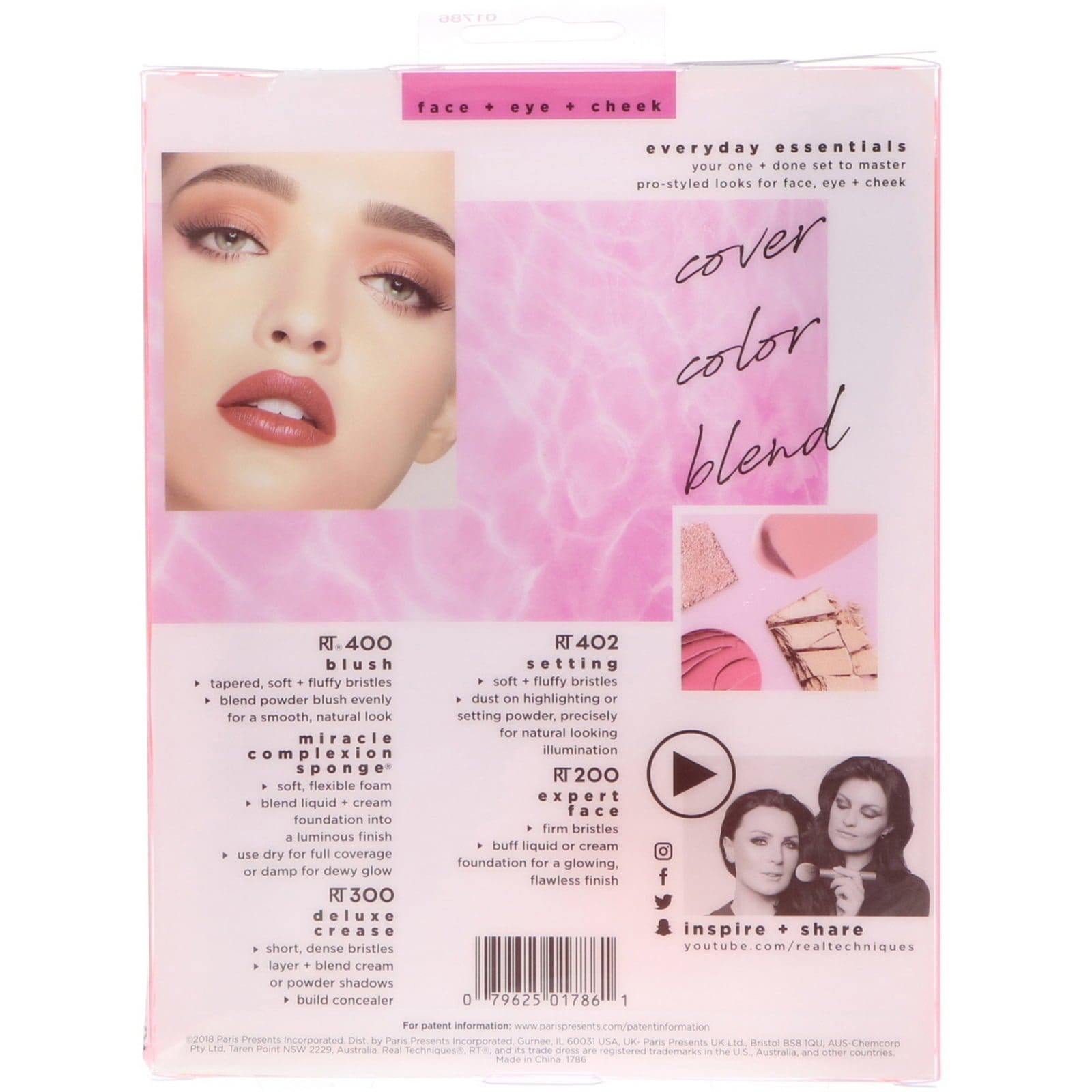 Real Techniques - Everyday Essentials Brush Set