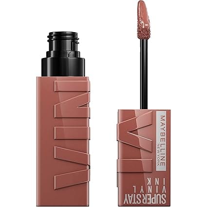 MaybellineNew York Liquid Lipstick, Shine Finish, SuperStay Vinyl Ink(International Series)