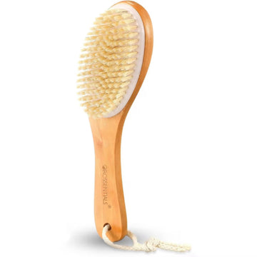 OROSSENTIALS Wooden Dry Body Brush (1pcs)