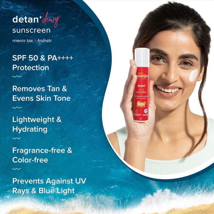 Aqualogica - Detan+ Dewy Sunscreen (50g)