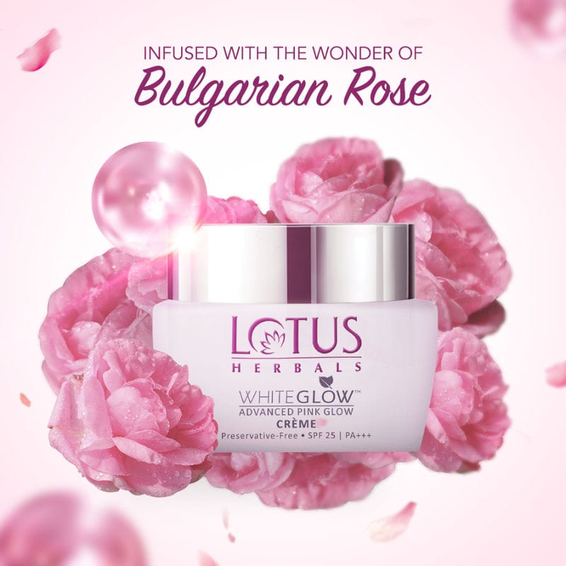 Lotus Herbals - Whiteglow Advanced Pink Glow Creme Spf 25 Pa+++ (50g)