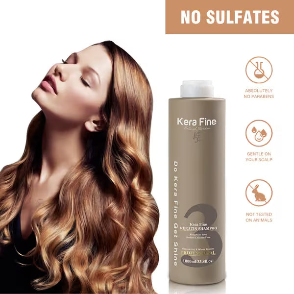 Kera Fine - Kf Keratin Shampoo (1000ml)