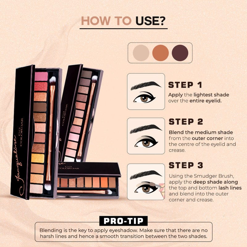 Colorbar - X Jacqueline Nectar Crush Eyeshadow Palette (18g)