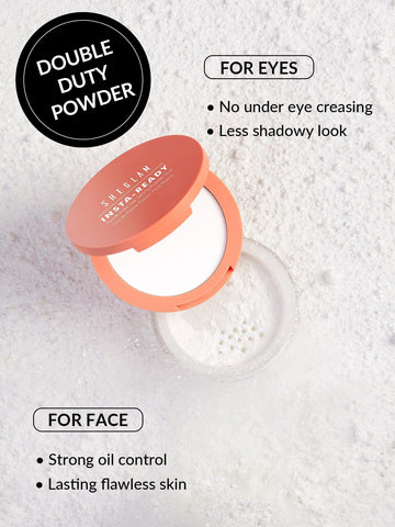 Sheglam - INSTA-READY FACE & UNDER EYE SETTING POWDER DUO - (TRANSLUCENT)