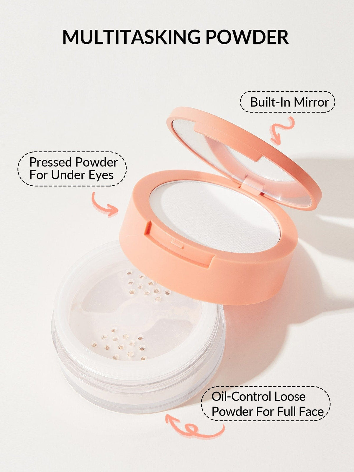 Sheglam - INSTA-READY FACE & UNDER EYE SETTING POWDER DUO - (TRANSLUCENT)
