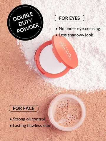 Sheglam - INSTA-READY FACE & UNDER EYE SETTING POWDER DUO - (BISQUE)