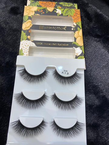 Hypnotica - 3D 100% Human Hair Eyelashes (A13)