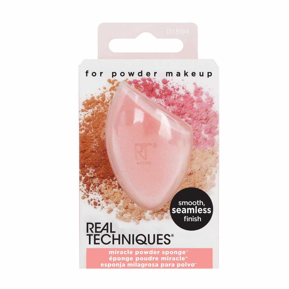 Real Techniques - Miracle Powder Sponge - 01894