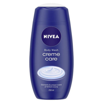NIVEA Women Body Wash, Crème Care Shower Gel for Soft Skin (250ml)