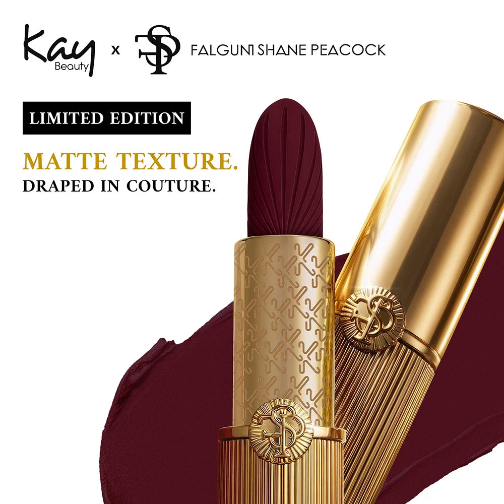 Kay Beauty - Falguni Shane Peacoke Limited Edition Luxe Matte Lipstick (4.2g)