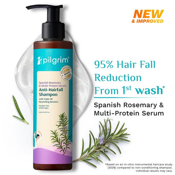 Pilgrim - Spanish Rosemary & Biotin Anti-Hairfall Shampoo (200ml)
